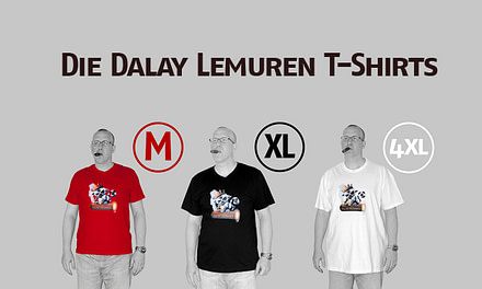 Die Dalay Lemuren T-Shirts