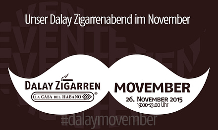 Dalay Zigarrenabend Movember