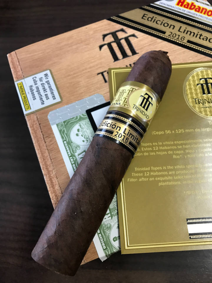 Die neue Trinidad Topes Zigarre aus Kuba bei Dalay Zigarren