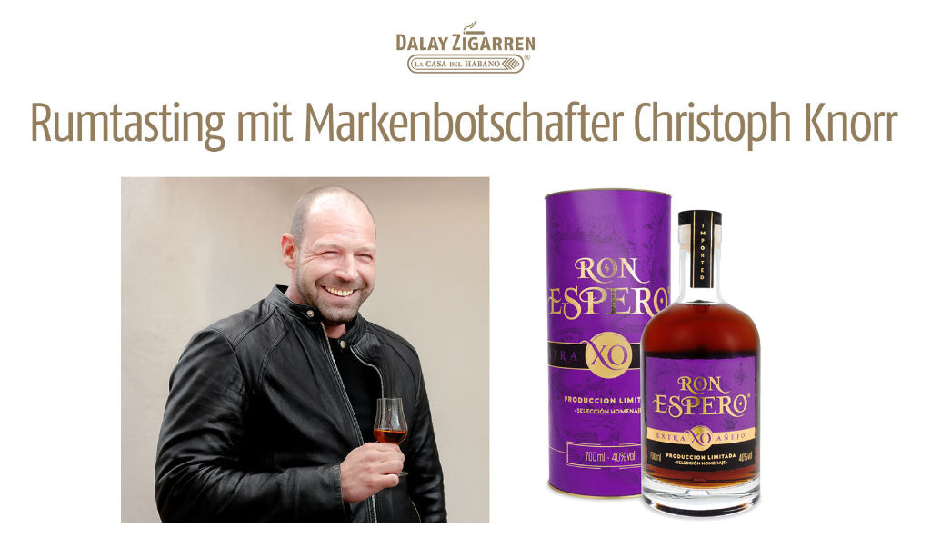 Rumtasting mit Markenbotschafter Christoph Knorr